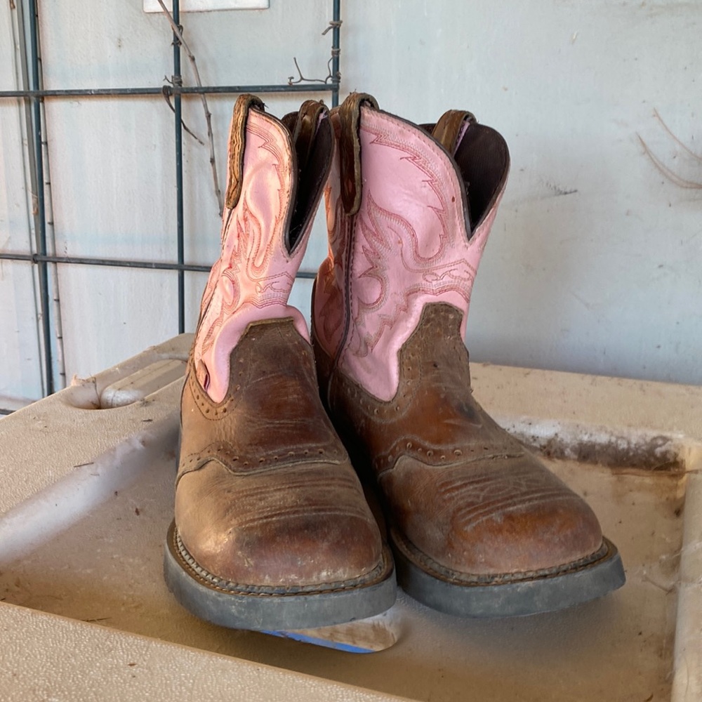 Cute short cowgirl boots